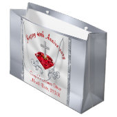 Quarantième sacs de cadeau d'anniversaire de (Devant Angle)