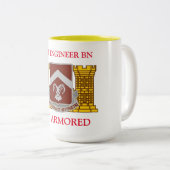 quarantième TASSE BLINDÉE de BATAILLON d'INGÉNIEUR (Devant droit)