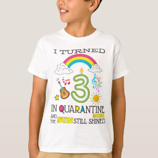 Quarantine 3rd Birthday 2020 T-shirt