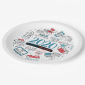 Quarantine Activities 2020 Kerstherdenking Papieren Bordje (Gekanteld)