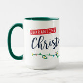 Quarantine Christmas 2020 Mug, Two-tone, Mug (Gauche)