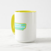 Quarantine Conversations COVID-19 Mok (Voorkant links)