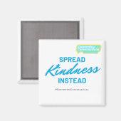 Quarantine Conversations | COVID Kindness Magnet Magneet (Voorkant / Achterkant)