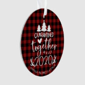 Quarantiné Ensemble Cute Covid Pandemic Noël (devant)