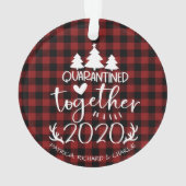 Quarantiné Ensemble Cute Covid Pandemic Noël (dos)