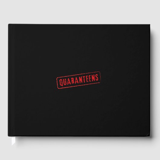quarantine gastenboek (Voorkant)