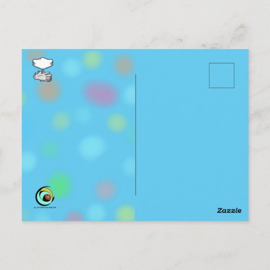 QUARANTINE-HOBBIES via Slipperywindow Briefkaart (Achterkant)