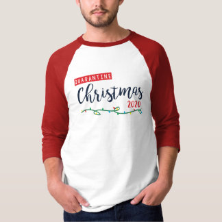 Quarantine Kerstmis 2020 Raglan Shirt