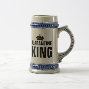 QUARANTINE KING BEER STEINS VOOR HEM BIERPUL