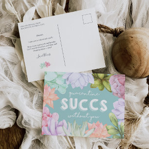 Quarantine Succes zonder jou   Grappig dat u ontbr Briefkaart