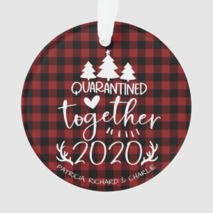 Quarantinée Ensemble Cute Covid Noël Pandenmique