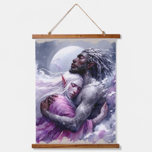 Quaraun & BoomFuzzy - Omhelzen Hangend Wandkleed (Voorkant)