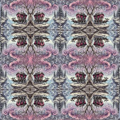 Quaraun & BoomFuzzy - Omhelzen Hangend Wandkleed