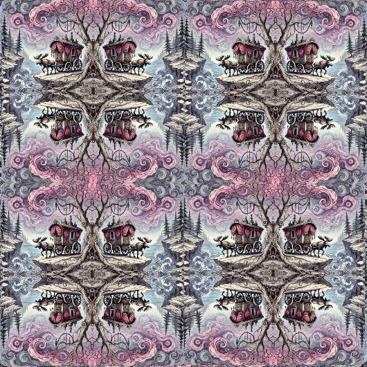 Quaraun & BoomFuzzy - Omhelzen Hangend Wandkleed