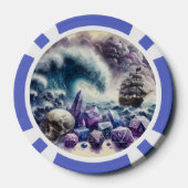 Quaraun & BoomFuzzy - Omhelzen Poker Chips (Achterkant)