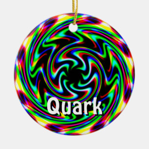 Quark (de woorden veranderen) keramisch ornament