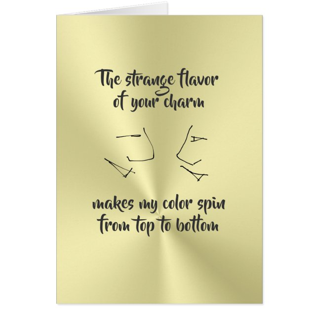 Quark fun pour les geeks de science et de physique (Devant)