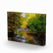 Quarry Rock Herfsten op een dag van de Herfst Fotoblokken (Rechts)