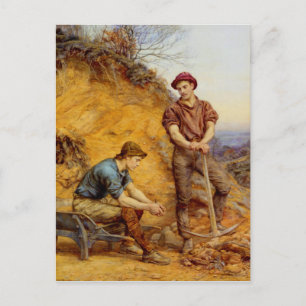 Quarry Workers by Wetherbee Briefkaart