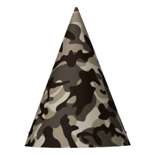Quarter Camouflage sluiten Feesthoedjes