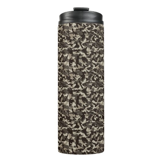 Quarter Camouflage sluiten Thermosbeker (Voorkant)
