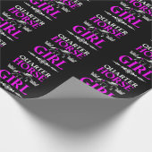 Quarter Horse Girl Cadeaupapier (Hoek)