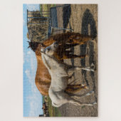 Quarter Horses Texas. Jigsaw Puzzle (Vertical)