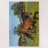 Quarter Horses Texas. Jigzaag Puzzle Legpuzzel (Verticaal)