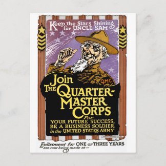 Quarter Master Briefkaart