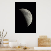 Quarter Moon Poster (Keuken)