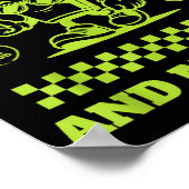 Quarter Zips And Matcha Funny Meme Saying Design  Poster (Hoek)