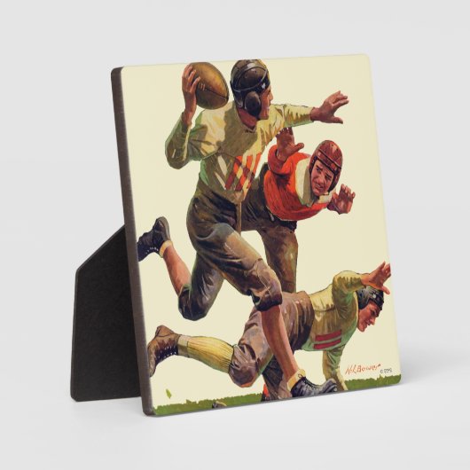 Quarterback Pass Fotoplaat (Voorkant)