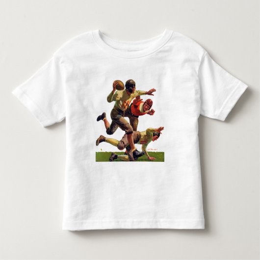 Quarterback Pass Kinder Shirts (Voorkant)