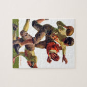 Quarterback Pass Legpuzzel (Horizontaal)