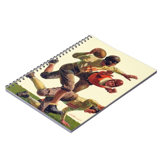 Quarterback Pass Notitieboek (Linkerzijde)