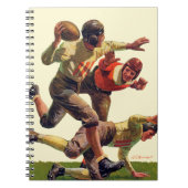 Quarterback Pass Notitieboek (Voorkant)