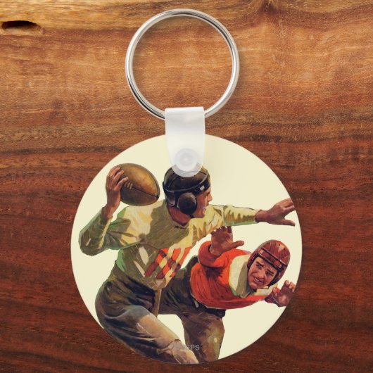 Quarterback Pass Sleutelhanger (Voorkant)