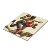 Quarterback Pass Tegeltje (Zijkant)