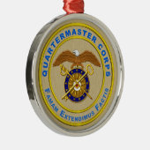 QUARTERMASTER CORPS METALEN ORNAMENT (Rechts)
