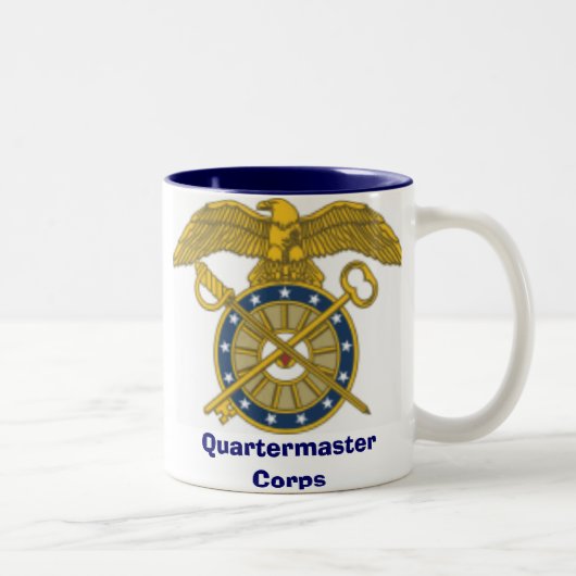 Quartermaster Corps Tweekleurige Koffiemok (Rechts)