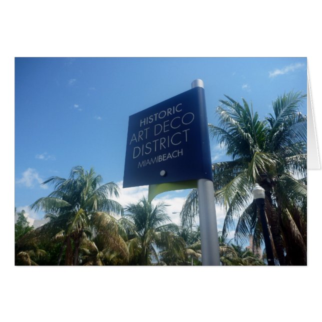 quartier de l'art déco de miami (Devant horizontal)