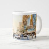 Quartier élégant d'Al-Olaya, Mug de café de Riyad (Devant droit)