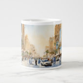 Quartier élégant d'Al-Olaya, Mug de café de Riyad (Devant)