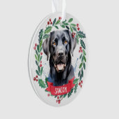 Quartier Noël ruff année visage Masque Père Noël C (devant)