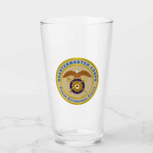 Quartiermeesterkorps Glas (Voorkant)