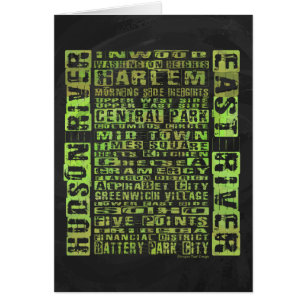 Quartiers de New York Vert