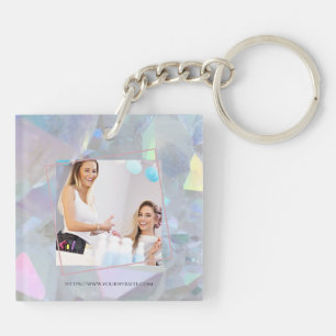 Quartz Aura d'Ange Porte-clés photo pour entrepr