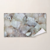 Quartz blanc classique (Serviette à main)