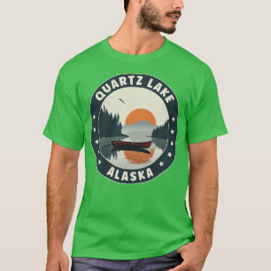 Quartz Lake Alaska Sunset TShirt