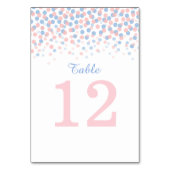 quartz rose et numéros de table des Mariages de sé (Dos)